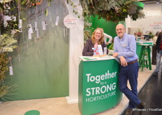 Monique Timmermans and Arthur Schiphorst with Bloemenburea Holland – or, as it’s called in German, Blumenbüro Holland